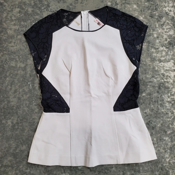 Rebecca Taylor Peplum Blouse - Picture 1 of 9